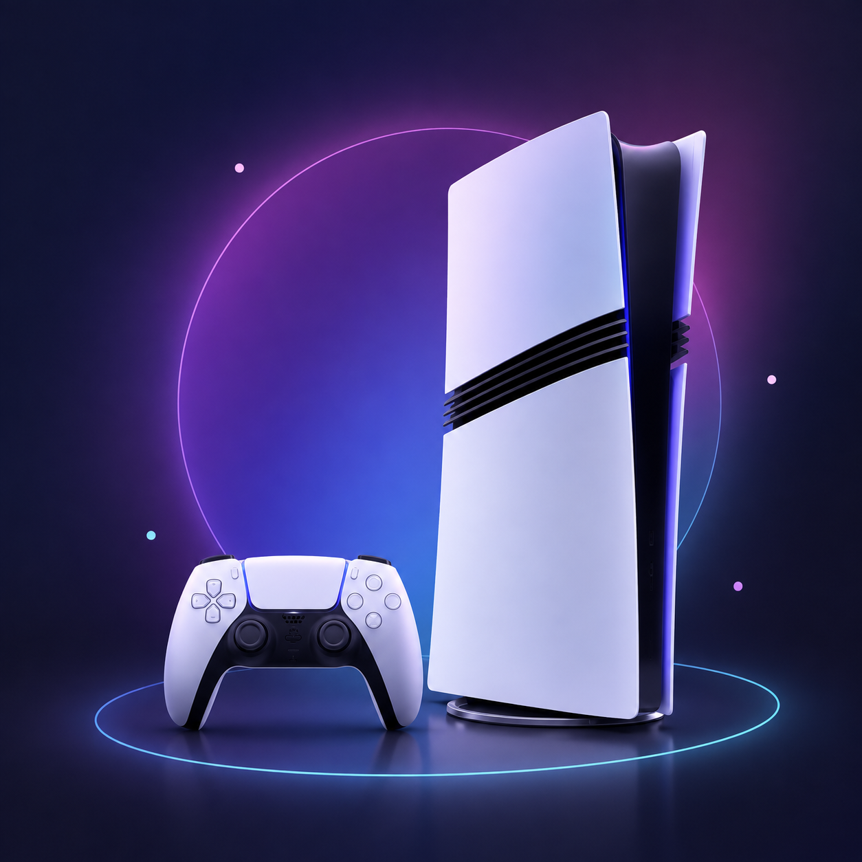 PlayStation 5 Pro с контроллером DualSense